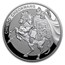 2017 South Korea 1 oz Silver 1 Clay Chiwoo Cheonwang Proof