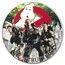 2017 Tuvalu 1 oz Silver Ghostbusters™ Crew MS-70 PCGS