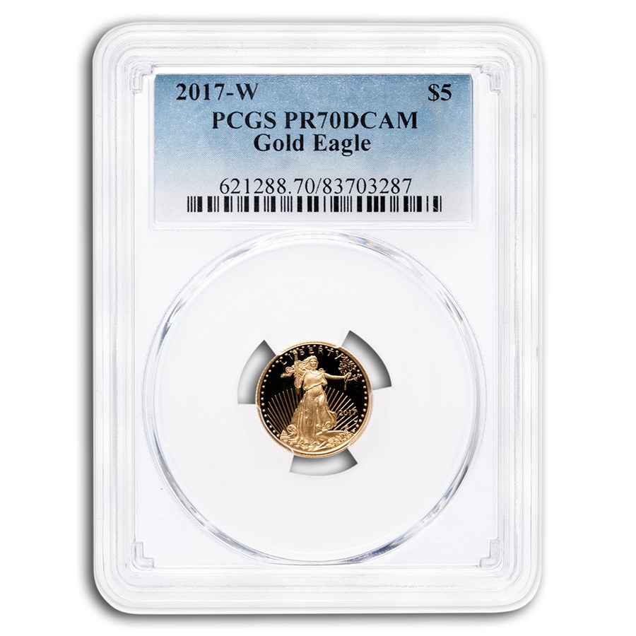 2017-W 1/10 oz Proof American Gold Eagle PR-70 PCGS
