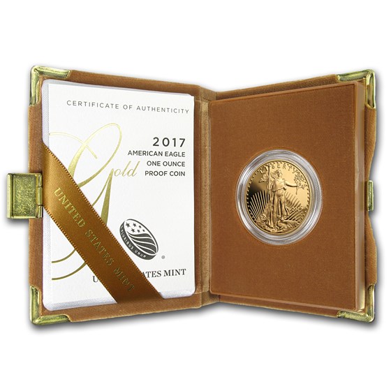 2017-W 1 oz Proof American Gold Eagle (w/Box & COA) 2017-W 1 oz Proof American Gold Eagle (w/Box & COA)