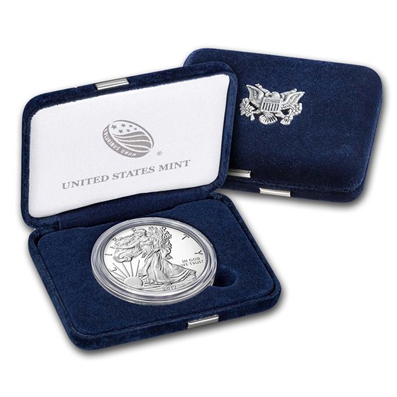 2017-W 1 oz Proof American Silver Eagle (w/Box & COA) 2017-W 1 oz Proof American Silver Eagle (w/Box & COA)