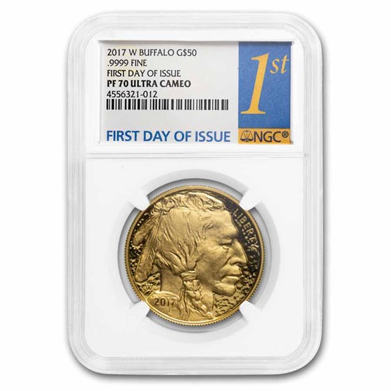 2017-W 1 oz Proof Gold Buffalo PF-70 NGC (FDI) 2017-W 1 oz Proof Gold Buffalo PF-70 NGC (FDI)
