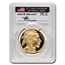 2017-W 1 oz Proof Gold Buffalo PR-70 PCGS (FDI, Mercanti)