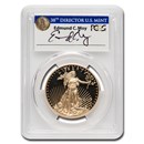 2017-W 1 oz Proof Gold Eagle PR-70 PCGS (FDI, Moy Signed)