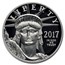 2017-W 1 oz Proof Platinum Eagle PR-70 PCGS (FDI, Cleveland)