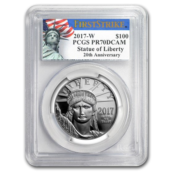 2017-W 1 oz Proof Platinum Eagle PR-70 PCGS (FS, Liberty Label) 2017-W 1 oz Proof Platinum Eagle PR-70 PCGS (FS, Liberty Label)