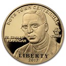 2017-W Gold $5 Commem Boys Town Centennial Proof (Capsule Only)