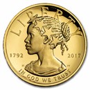2017-W High Relief American Liberty Gold Proof (Abrasions)