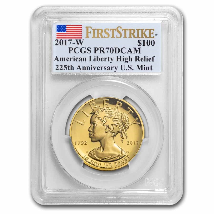 2017-W HR American Liberty Gold PR-70 DCAM PCGS (FirstStrike®)