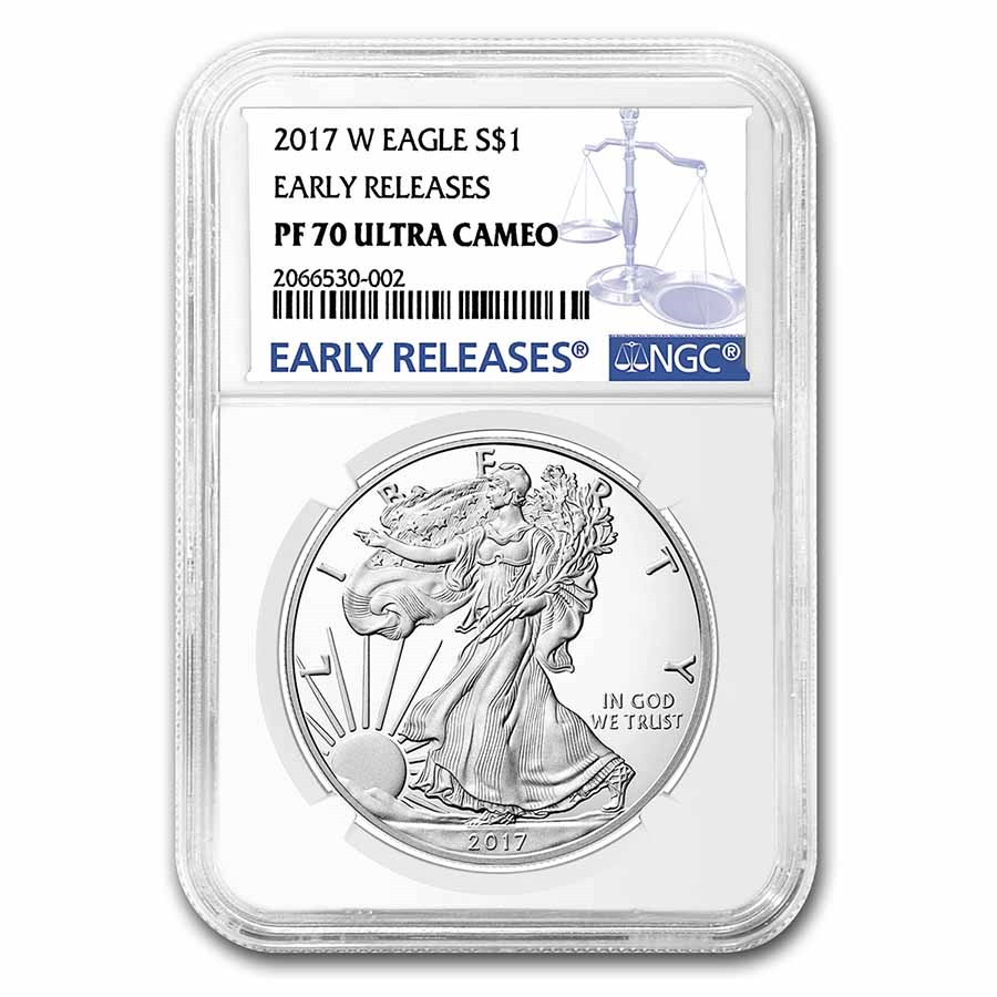 2017-W Proof American Silver Eagle PF-70 NGC (Early Release)