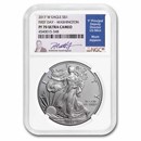 2017-W Proof American Silver Eagle PF-70 NGC (FDI)