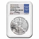 2017-W Proof American Silver Eagle PF-70 NGC (Moy, FDI)