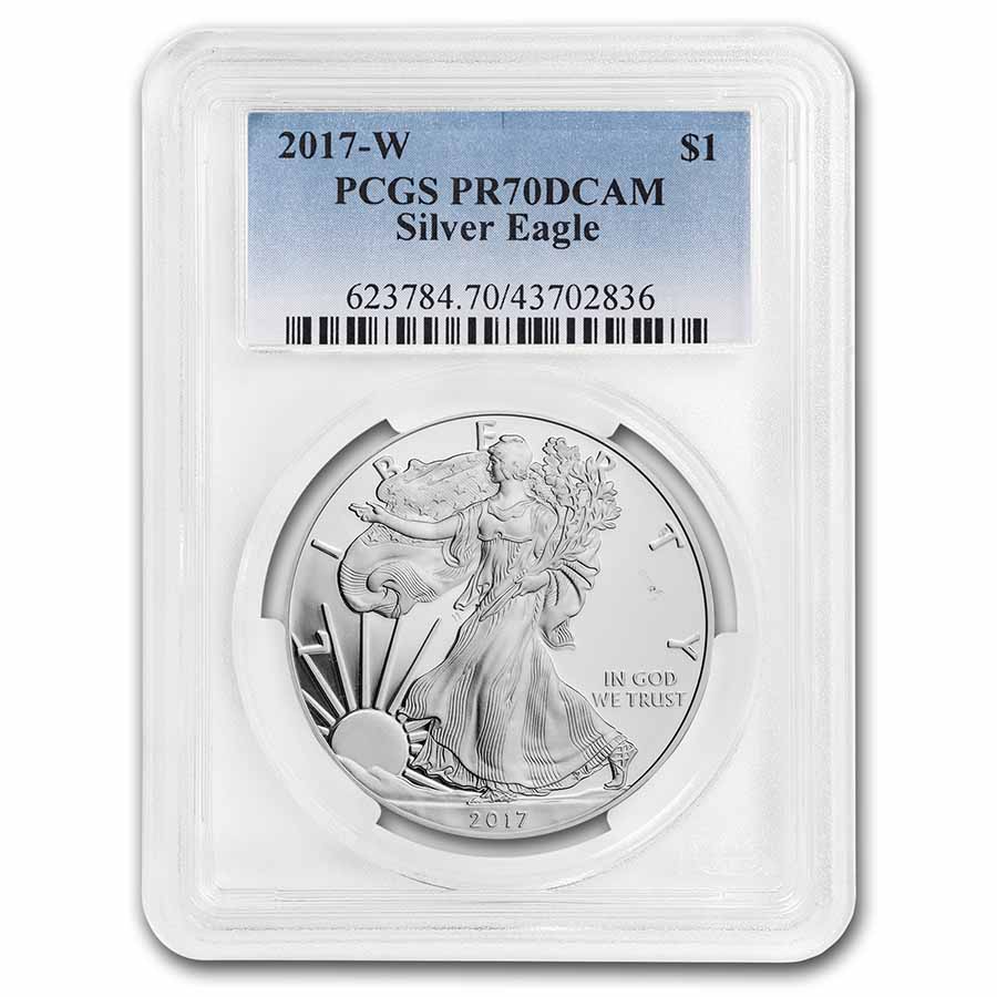 2010〜2017 American Silver Eagle - PCGS - 旧貨幣/金貨/銀貨/記念硬貨