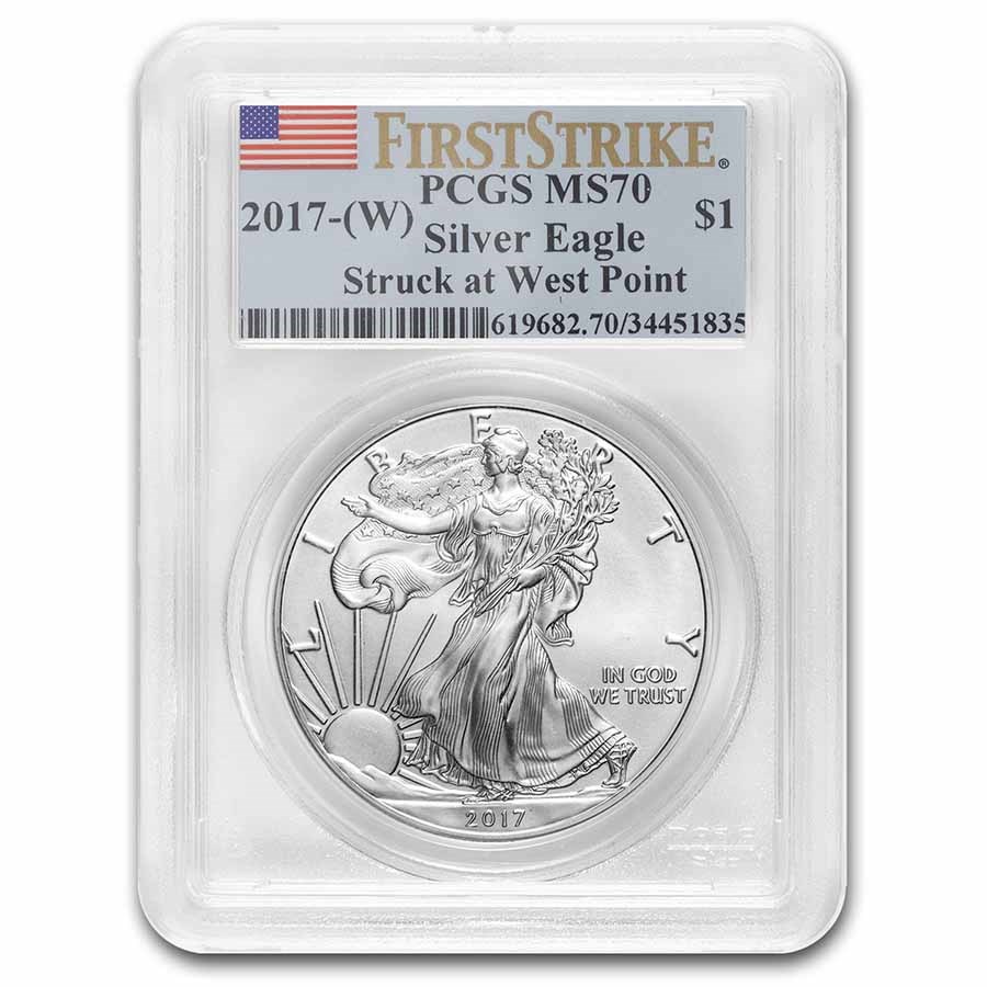 2017 (W) Silver Eagle MS-70 PCGS (FirstStrike®)