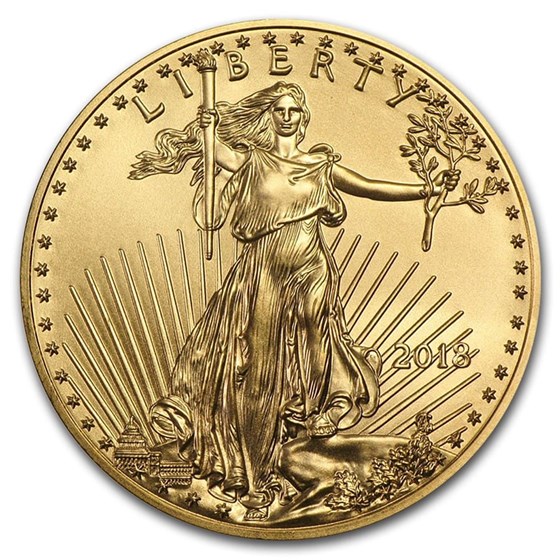 2018 1/10 oz American Gold Eagle BU 2018 1/10 oz American Gold Eagle BU
