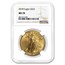 2018 1/2 oz American Gold Eagle MS-70 NGC