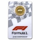 2018 1/4 oz $25 Gold Formula 1® Championship Proof (In Assay)