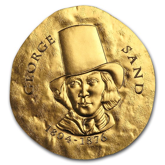 2018 1/4 oz Proof Gold €50 Women of France (George Sand) 2018 1/4 oz Proof Gold €50 Women of France (George Sand)