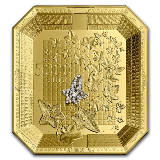 2018 1 kilo Proof Gold €5000 Excellence Series (Boucheron) 2018 1 kilo Proof Gold €5000 Excellence Series (Boucheron)