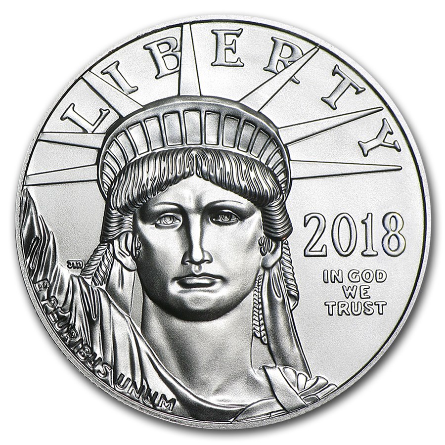 2018 1 oz American Platinum Eagle BU