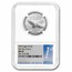 2018 1 oz American Platinum Eagle MS-70 NGC (FDI, Dual Signed)