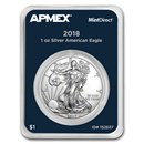 2018 1 oz American Silver Eagle (MintDirect® Single)