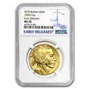 2018 1 oz Gold Buffalo MS-70 NGC (Early Releases)