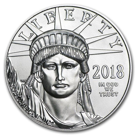 2018 1 oz Platinum American Eagle BU 2018 1 oz Platinum American Eagle BU