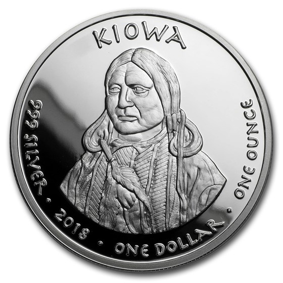 2018 1 oz Silver Proof State Dollars Kiowa Wyoming Horned Lizard 2018 1 oz Silver Proof State Dollars Kiowa Wyoming Horned Lizard