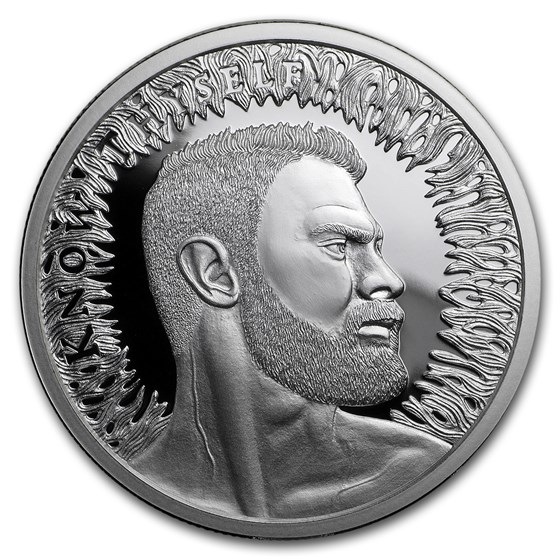 2018 1 oz Silver Shield Proof Round - MiniMintage Know Thyself 2018 1 oz Silver Shield Proof Round - MiniMintage Know Thyself