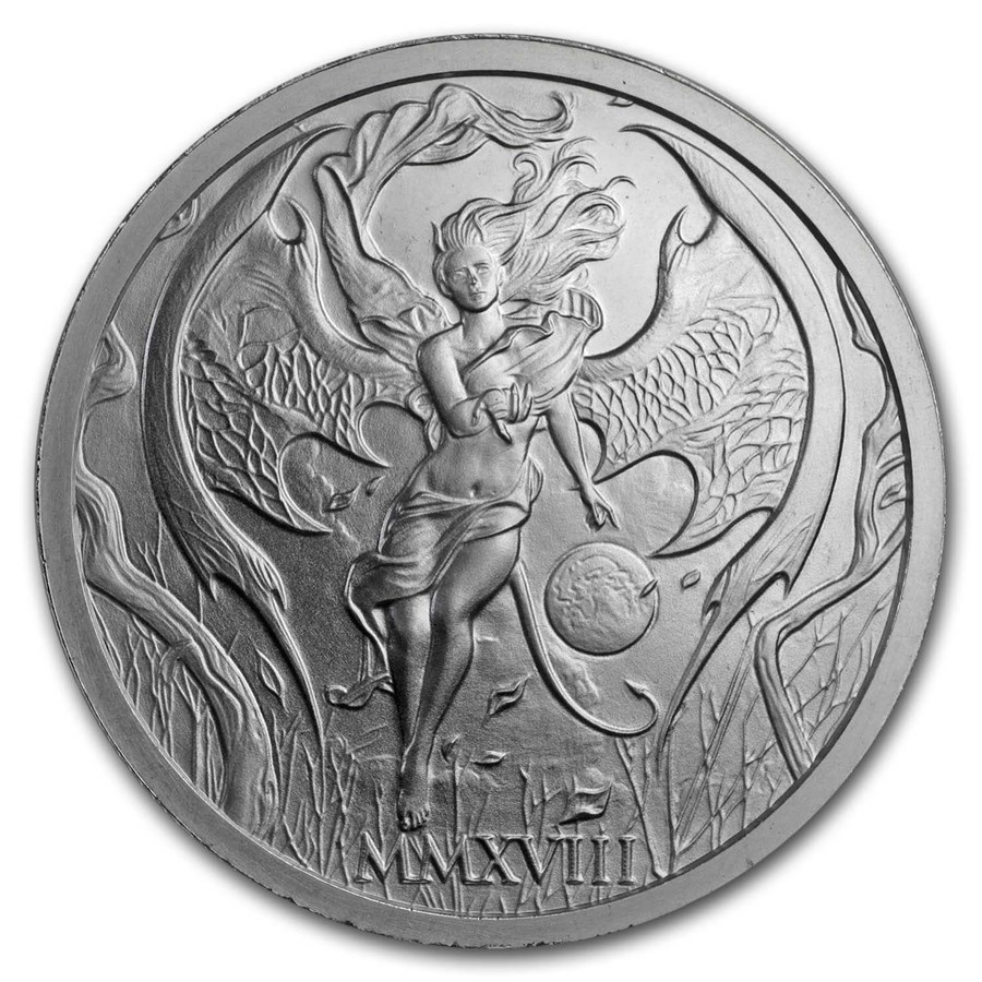 2018 2 oz Silver Round - Temptation of the Succubus BU