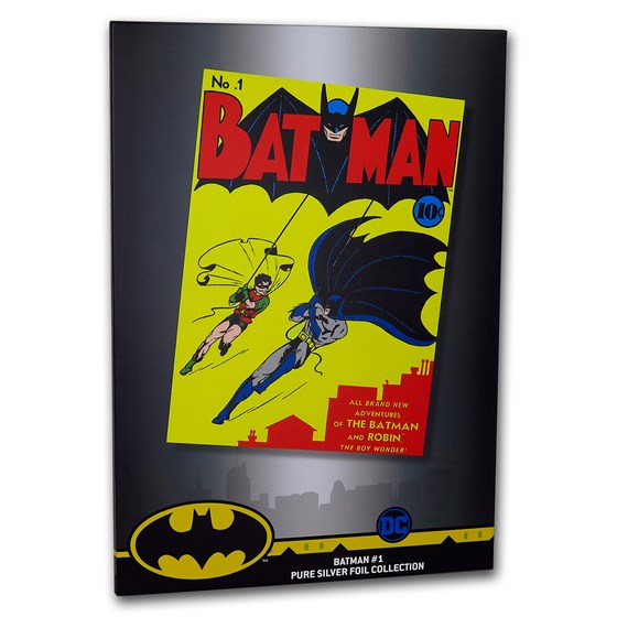2018 35 gram Silver DC Comics Batman #1 Foil 2018 35 gram Silver DC Comics Batman #1 Foil
