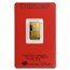 2018 5 gram Gold Bar - PAMP Suisse Year of the Dog (In Assay)