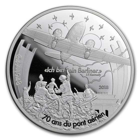 2018 5 oz Proof Silver Aviation & History (Dakota) 2018 5 oz Proof Silver Aviation & History (Dakota)
