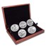 2018 5 oz Silver ATB 5-Coin Set (Elegant Display Box)