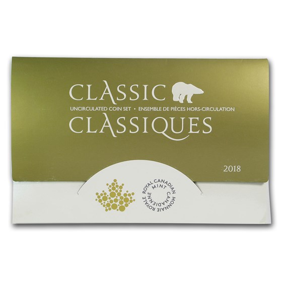 2018 6-Coin Canada Classic Circulation Collection 2018 6-Coin Canada Classic Circulation Collection