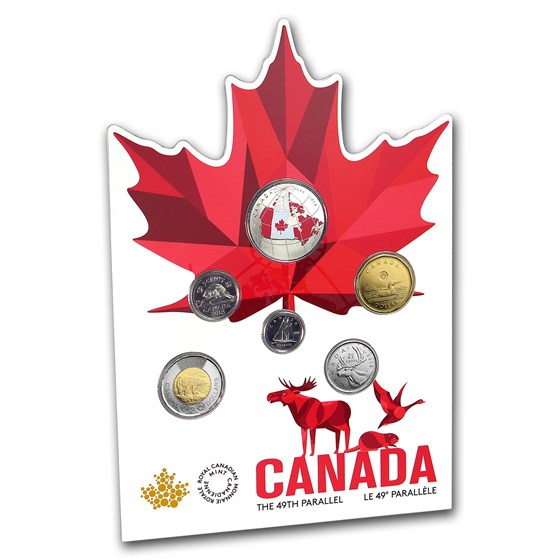 2018 6-Coin Canada From Far and Wide Circulation Set 2018 6-Coin Canada From Far and Wide Circulation Set