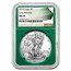 2018 American Silver Eagle MS-70 NGC (ER, Green Holder)