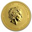 2018 Australia 1/10 oz Gold Lunar Dog BU
