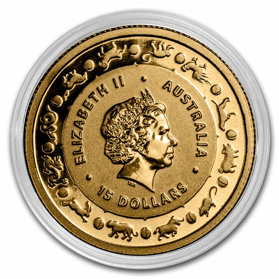 Buy 2018 Australia 1/10 oz Gold Lunar Dog Proof | APMEX