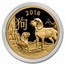 2018 Australia 1/10 oz Gold Lunar Dog Proof