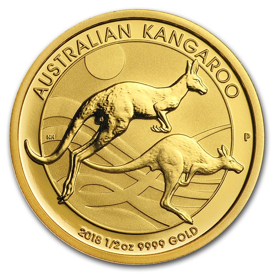 2018 Australia 1/2 oz Gold Kangaroo BU 2018 Australia 1/2 oz Gold Kangaroo BU