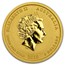 2018 Australia 1/20 oz Gold Lunar Dog BU