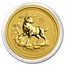 2018 Australia 1/20 oz Gold Lunar Dog BU