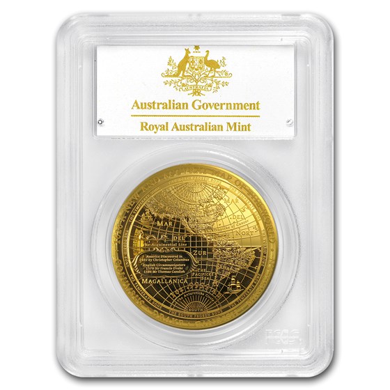 2018 Australia 1 oz Gold $100 Western Hemisphere PR-70 PCGS (FS) 2018 Australia 1 oz Gold $100 Western Hemisphere PR-70 PCGS (FS)