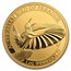 2018 Australia 1 oz Gold Bird of Paradise Victoria’s Riflebird BU