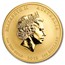 2018 Australia 1 oz Gold Dragon & Phoenix BU