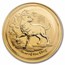 2018 Australia 1 oz Gold Lunar Dog MS-69 PCGS (FS, Red Label)