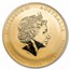 2018 Australia 1 oz Gold Lunar Dog MS-69 PCGS (FS, Red Label)
