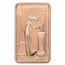 2018 Australia 1 oz Pink Gold Pink Panther Diamond Ingot